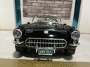 1:18 BURAGO 1957 BLACK ON SILVER [PAINT RASHING] image