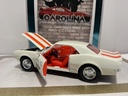 1/18: ROAD SIGNATURE 1967 Camaro  WHTE ON ORANGE *RASH ON HEAD* image