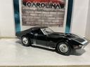 1:18 HOTWHEELS - RARE 1969 CORVETTE T-TOPS BLACK W/WHITE OUTLINES image