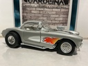 1:18 ROAD SIGNATURE - 1957 CORVETTE GASSER GRAY ON CREAM image