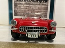 1:18 ROAD LEGENDS 1957 CORVETTE RED ON TAN image