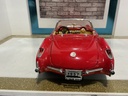 1:18 ROAD LEGENDS 1957 CORVETTE RED ON TAN image