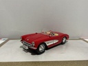 1:18 ROAD LEGENDS 1957 CORVETTE RED ON TAN image