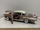 1:18 ERTL 1957 BEL AIR PINK ON PINK [NO BOX] image