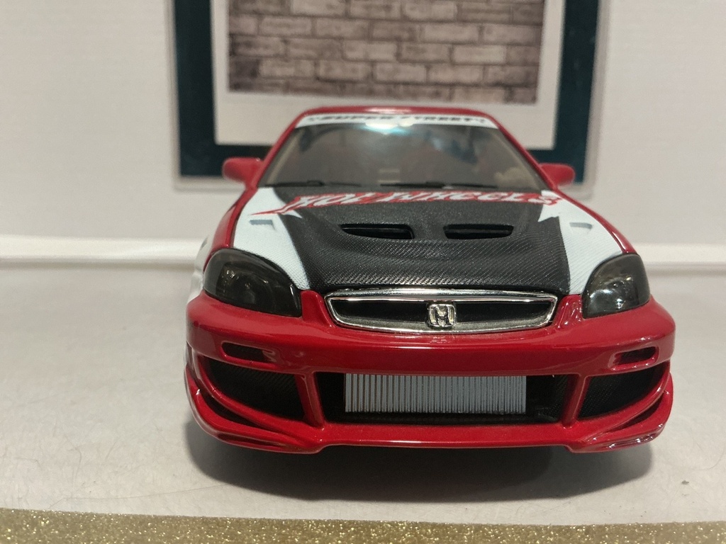 1:18 HOT WHEELS HONDA CIVIC SI SUPER STREET [NO BOX] image