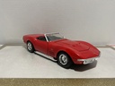 1:18 REVELL 1969 CORVETTE RED ON BLACK image