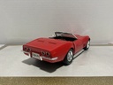 1:18 REVELL 1969 CORVETTE RED ON BLACK image