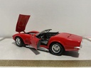 1:18 REVELL 1969 CORVETTE RED ON BLACK image