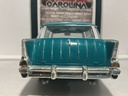 1:18 ROAD TOUGH ‘57 NOMAD BLUE ON TAN [NO BOX] [LOOSE STEERING WHEEL] image