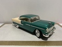 1:18 ERTL 1955 CHEVY BEL AIR GREEN / TAN [NO BOX] image