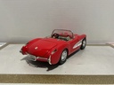 1:18 ROAD LEGENDS 1957 CORVETTE RED ON WHITE [NO BOX] image