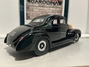 1:18 UNIVERSAL HOBBIES 1940 FORD DELUXE BLACK W/ FLAMES  [NO BOX] image