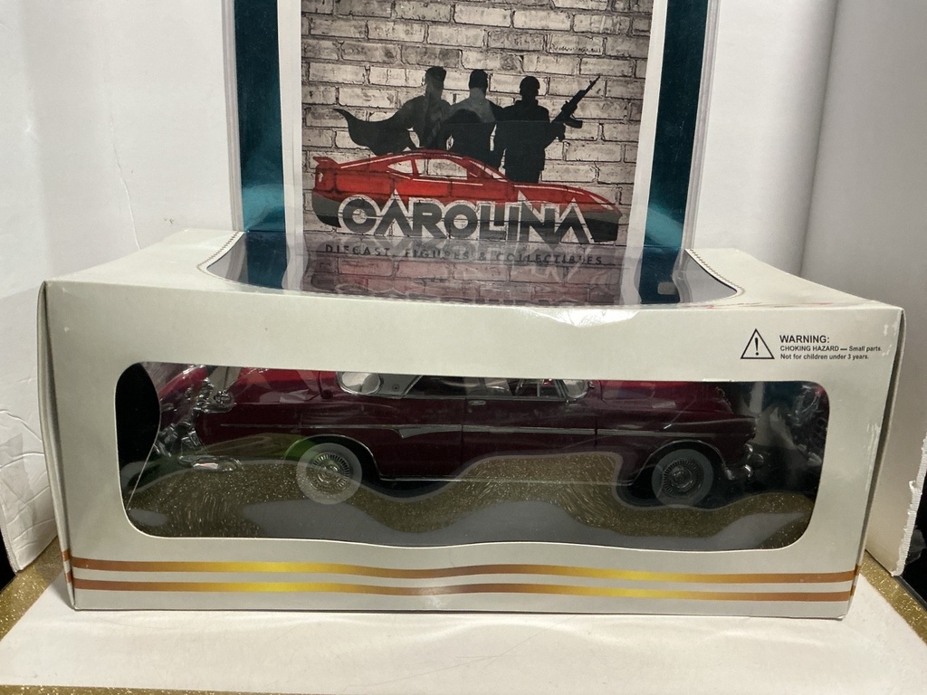 1:18 SIGNATURE MODELS - 1955 CHRYSLER IMPERIAL [PINK] image