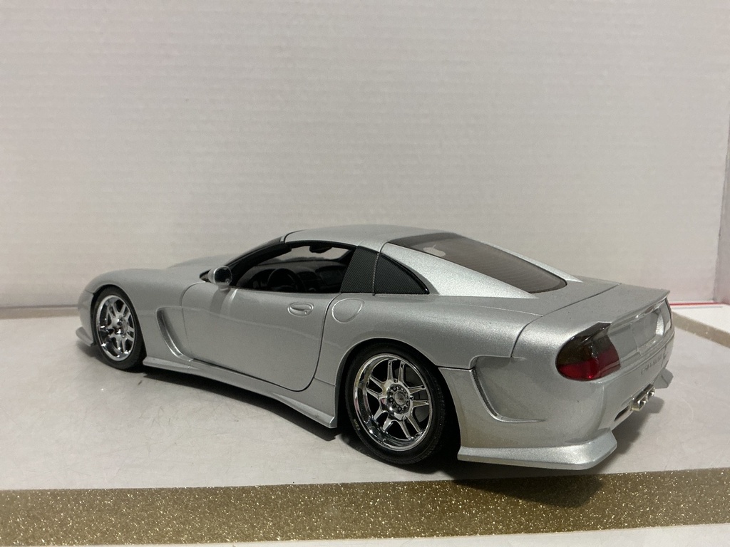 1:18 AUTO ART CALLOWON C12 GRAY ON BLACK [NO BOX] image