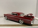 1:18 MAISTO 1956 CHRYSLER 300 B RED ON TAN [NO BOX] image