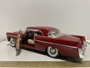 1:18 MAISTO 1956 CHRYSLER 300 B RED ON TAN [NO BOX] image
