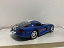 1:18 MAISTO VIPER GTS BLUE WITH WHITE STRIPES [NO BOX] image