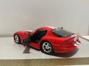 1:18 MAISTO VIPER GTS RED WITH WHITE STRIPES [NO BOX] #2 image