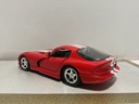 1:18 MAISTO VIPER GTS RED WITH WHITE STRIPES [NO BOX] image
