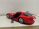 1:18 MAISTO VIPER GTS RED WITH WHITE STRIPES [NO BOX] image