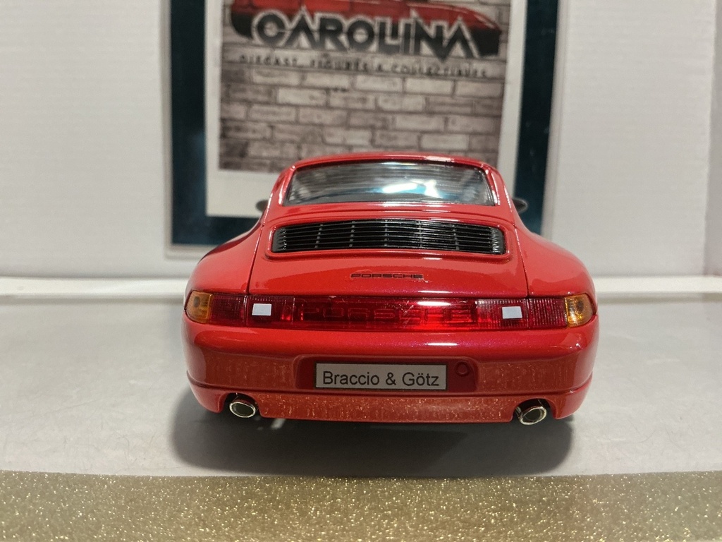 1:18 1993 PORSCHE 911 CAMERA BRACCIO & GOTZ EMMENDLNGEN [NO BOX] image