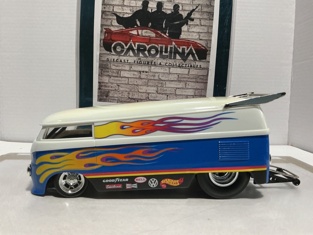 1:18 HOT WHEELS DRAG BUS [YELLOWING] [NO BOX] image
