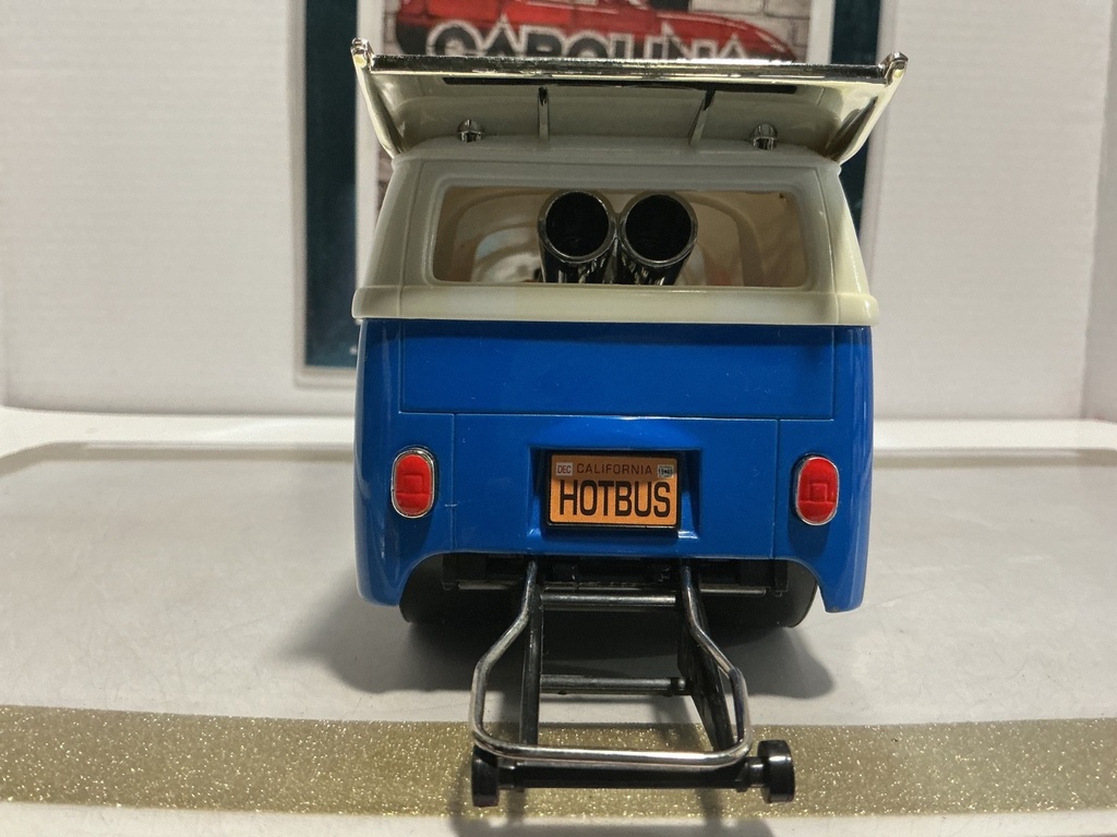 1:18 HOT WHEELS DRAG BUS [YELLOWING] [NO BOX] image