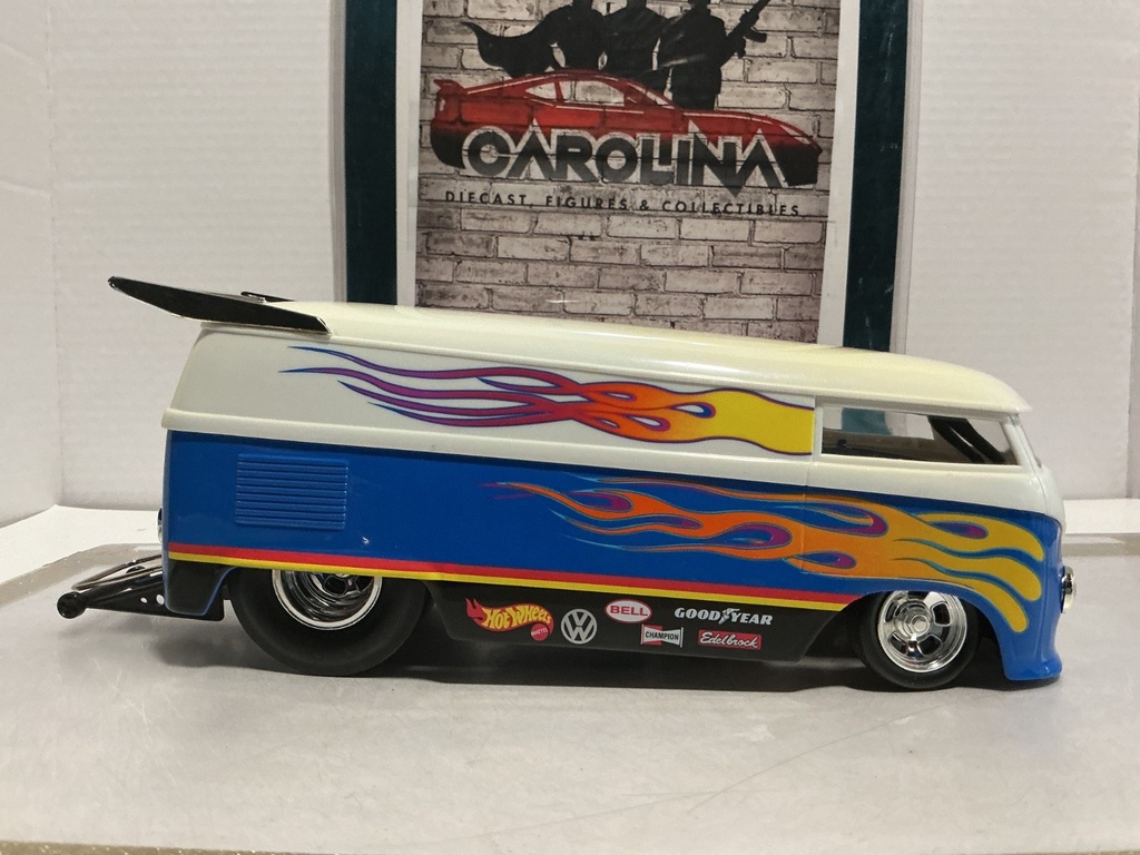 1:18 HOT WHEELS DRAG BUS [YELLOWING] [NO BOX] image