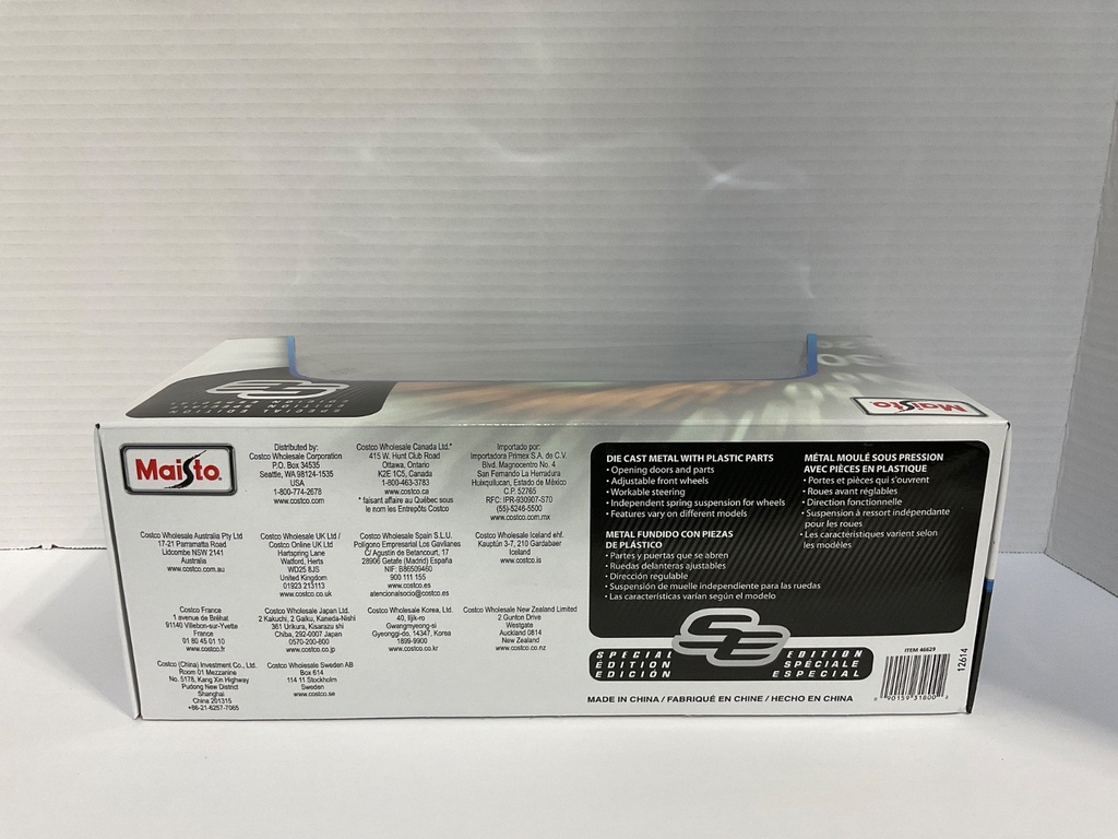 1:18 MAISTO 1979 FORD F150 PICK-UP BLUE WITH WHITE STRIPES image