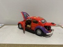 1:18 ROAD LEGENDS VW BEETLE - LOVE , PEACE , FLOWER POWER [NO BOX] image