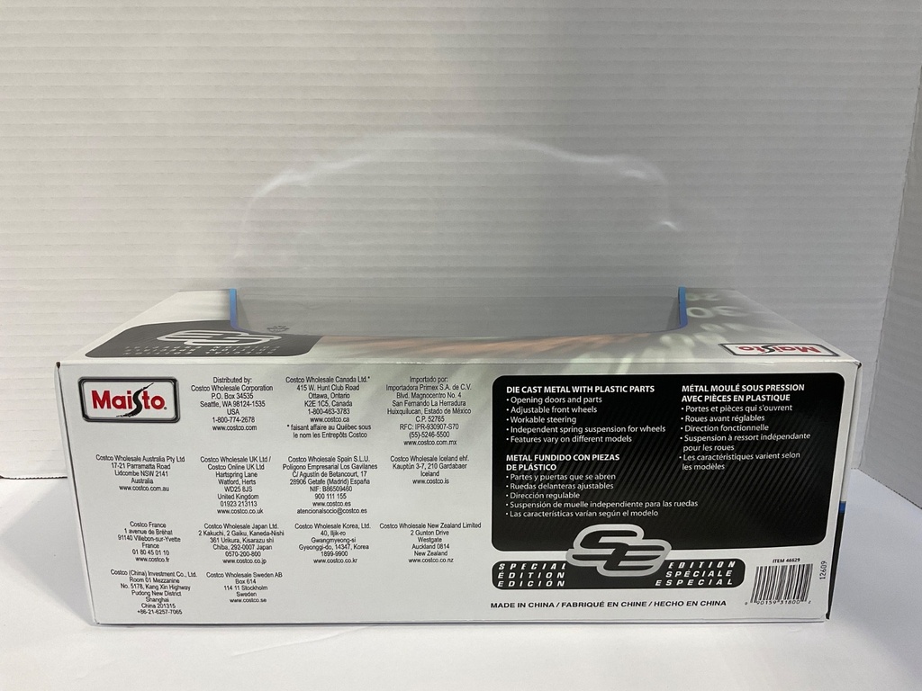 1:18 MAISTO 2025 FORD MUSTANG GTO GREY image