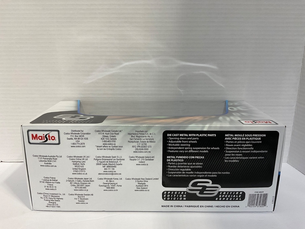 1:18 MAISTO 2025 FORD MUSTANG GTO GREY image