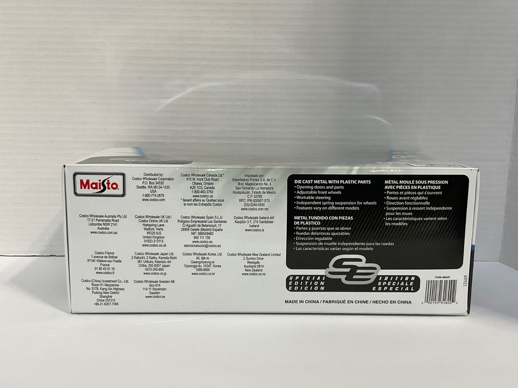 1:18 MAISTO 2025 FORD MUSTANG GTO GREY image