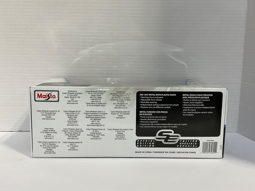 1:18 MAISTO 2025 FORD MUSTANG GTO GREY image