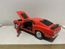 1:18 ERTL 1970 FORD MUSTANG  BOSS 429 ORANGE / BLACK  [NO BOX] image