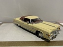 1:18 ANSON 1973 CADILLAC ELDORADO BEISE [PAINT BUBBLES] [NO BOX] image