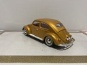 1:18 BBURAGO 1955 BEETLE 1,000,000TH GOLD / TAN [NO BOX] image