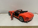 1:18 ANSON DODGE CONCEPT CAR ORANGE ON BLACK #2 [NO BOX] image