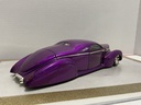 1:18 HOT WHEELS 1937 LINCOLN ZEPHYR PURPLE/WHITE image