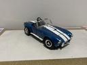 1:18 ERTL SHELBY COBRA 427 BLUE ON BLACK  [NO BOX] image