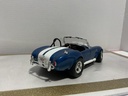 1:18 ERTL SHELBY COBRA 427 BLUE ON BLACK  [NO BOX] image