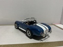 1:18 ERTL SHELBY COBRA 427 BLUE ON BLACK  [NO BOX] image
