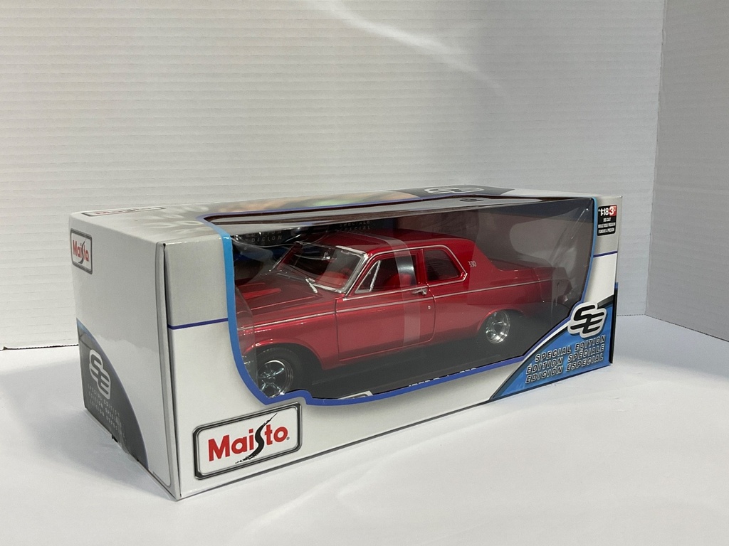 1:18 MAISTO 1963 DODGE 330 RED !! image