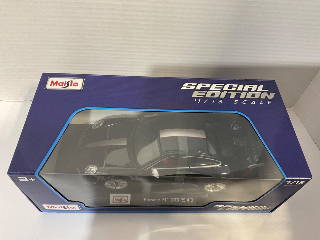 1:18 MAISTO PORSCHE 911 GT3 RS 4.0 BLACK !!! image