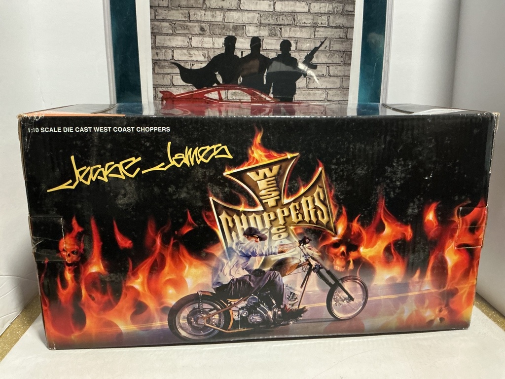 1:10 WEST COAST CHOPPERS - PENNY SAVED [GOLDEN/BLUE] image