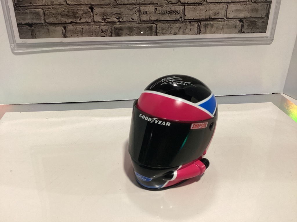 SIMPSON RACING HELMET JEFF BURTON LIMITED FIRST EDITION image
