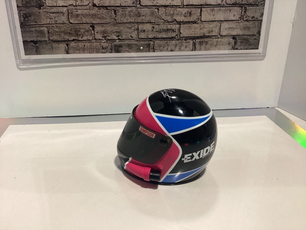 SIMPSON RACING HELMET JEFF BURTON LIMITED FIRST EDITION image