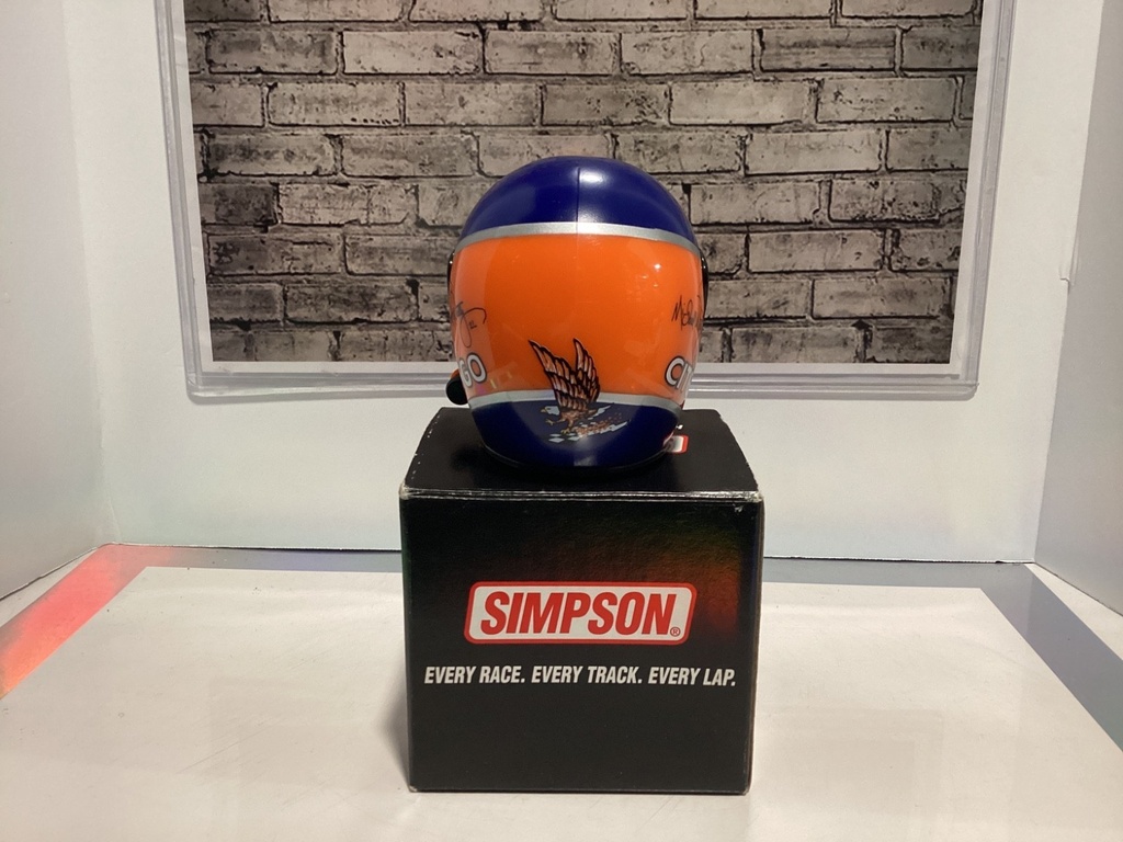SIMPSON RACING HELMET MICHAEL WALTRIP SIGNATURE EDITION image