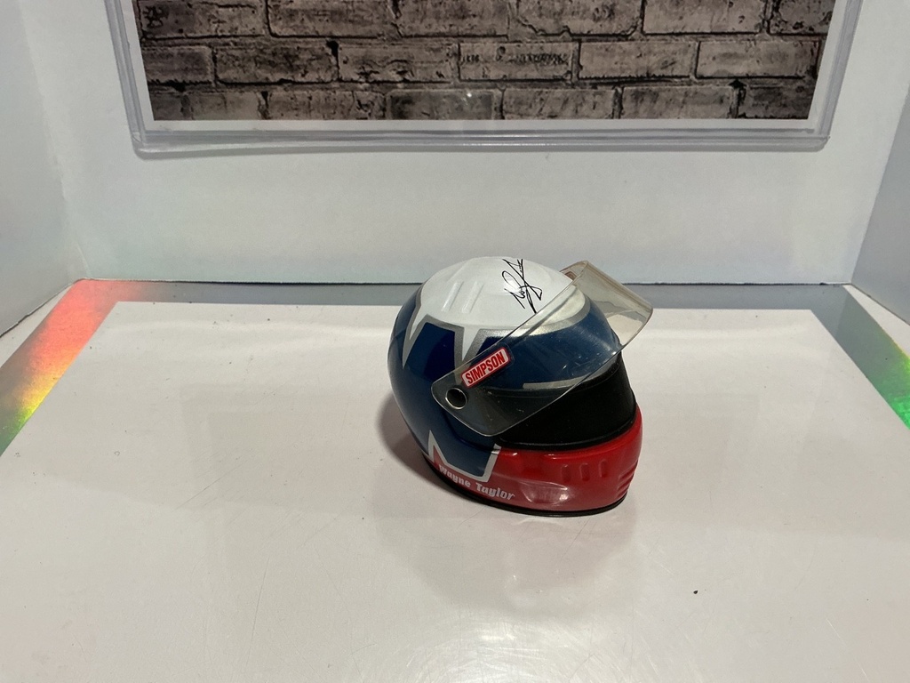 SIMPSON RACING HELMET WAYNE TAYLOR SIGNATURE EDITION image