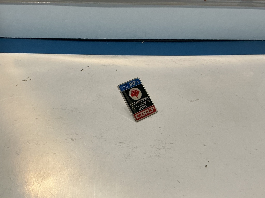 Vintage Formula 1 , Nascar , Rally Car and Road Racing Shirt Jacket Pin image